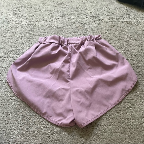 Women’s purple running shorts - Picture 2 of 4